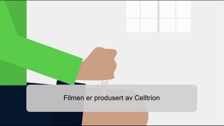 Instruksjonsfilm for bruk av ferdigfylt penn