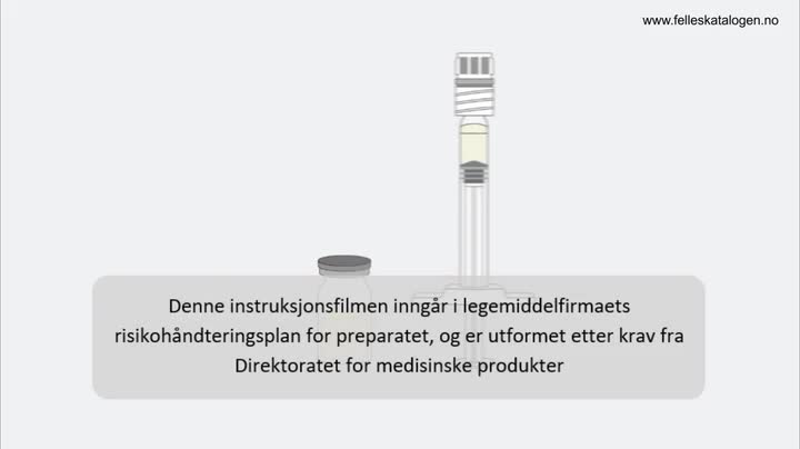 Instruksjonsfilm for klargjøring og bruk.