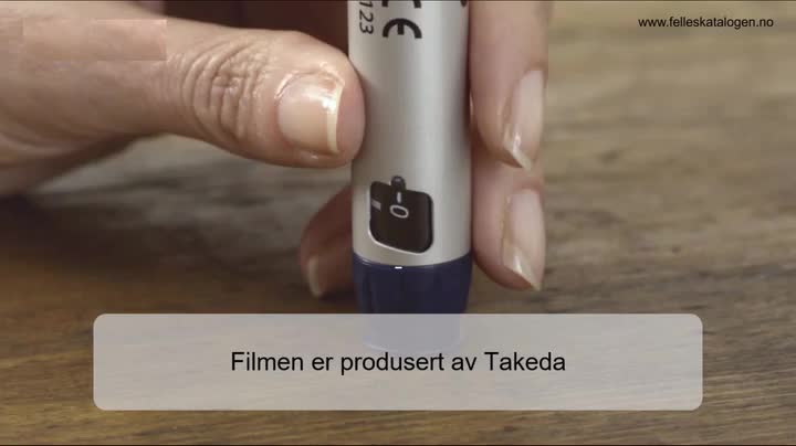 Instruksjonsfilm for klargjøring og bruk av Natpar sylinderampulle
sammen med Natpar injeksjonspenn for flergangsbruk.
