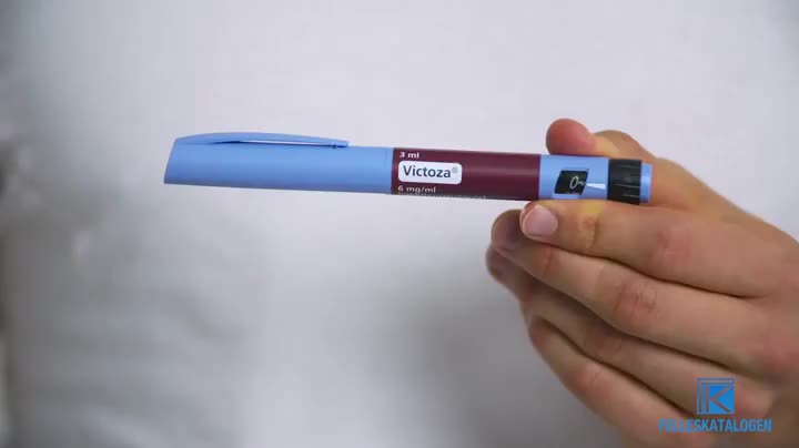 Instruksjonsfilm for klargjøring av ferdigfylt penn.