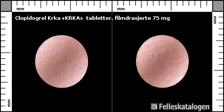 Clopidogrel Krka Krka Felleskatalogen